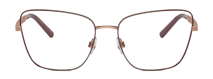 Pink, gold and mat black butterfly shaped D&G frame