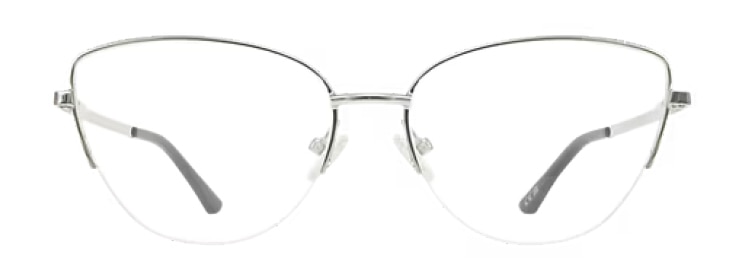 Semi-rimless metal butterfly shaped Scout frame