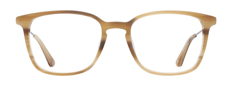 Beige oversized round London Retro frames