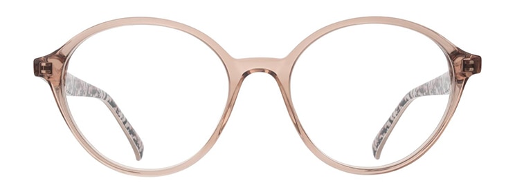 Beige round Ted Baker frames