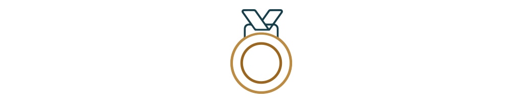 Bronze medal icon