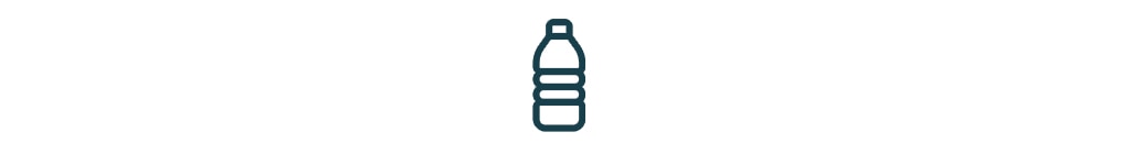 Water bottle icon. 