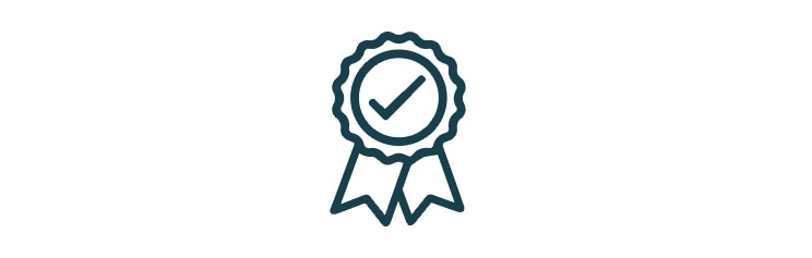 Rosette icon.