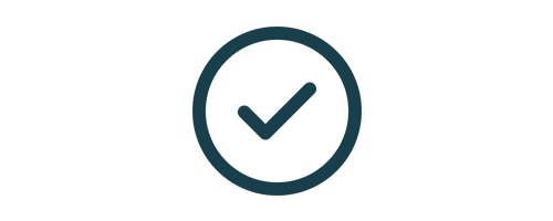 Tick icon.