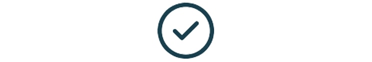 Tick icon.