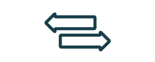 120-day free returns icon. 