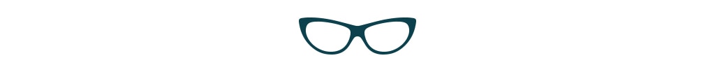 Cat-eye frames icon. 
