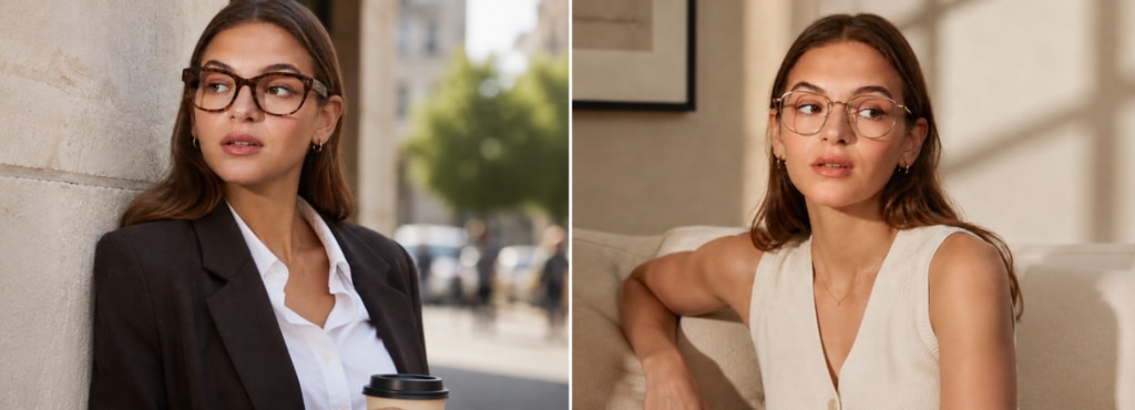 Acetate vs metal frames: which frame material is right for you?