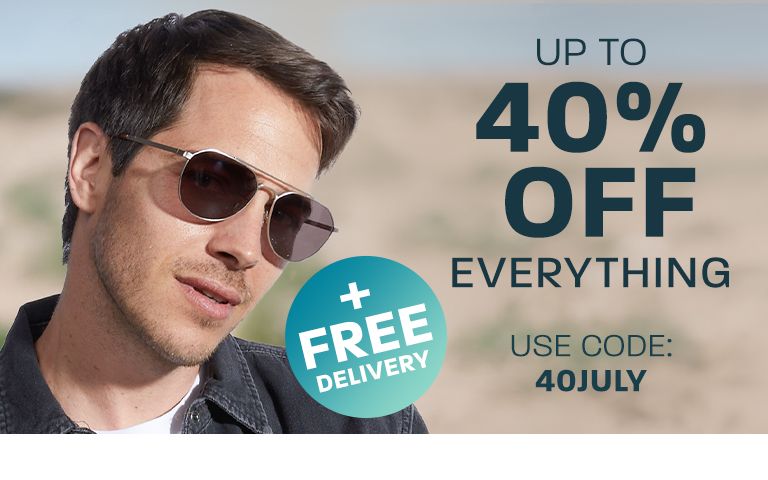 Up to 40% off everything + free delivery - use code: 40JULY