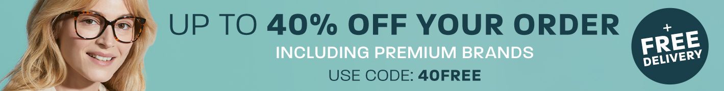 Up to 40% off your order (including Premium brands) + free delivery - use code: 40FREE
