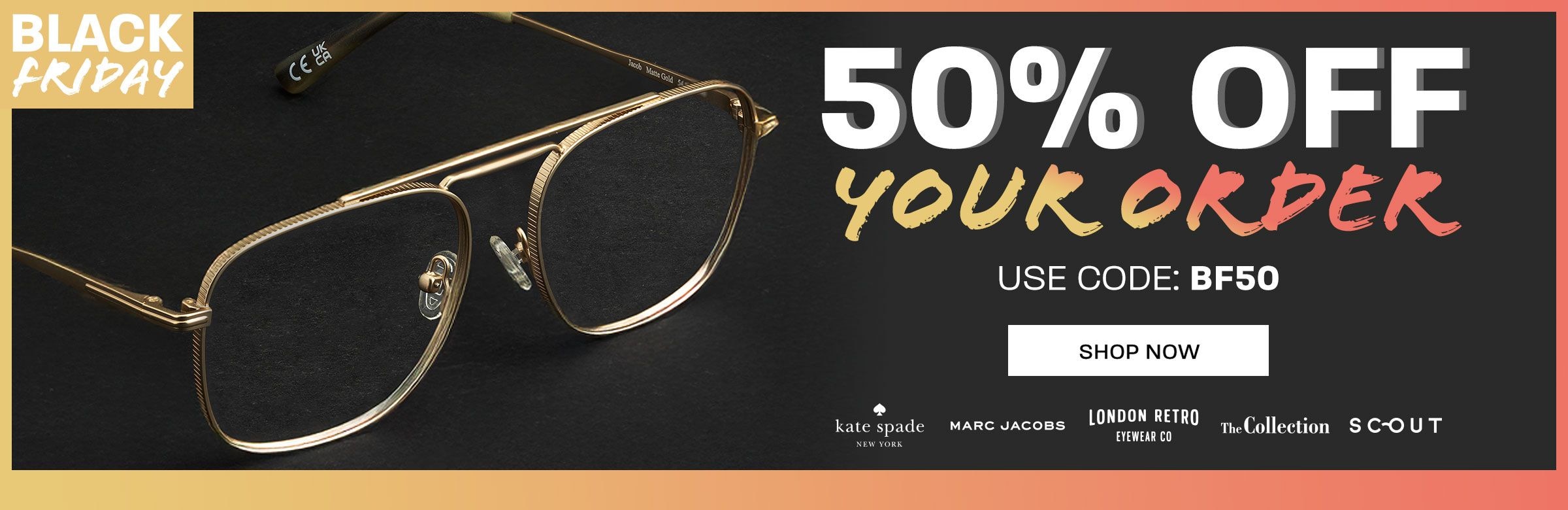 Black Friday: 50% off your order - use code: BF50