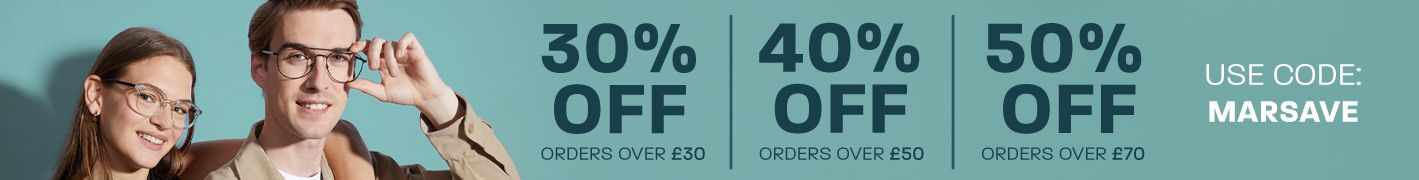 Spend More, Save More: 30% off orders over £30, 40% off orders over £50, 50% off orders over £70 - use code MARSAVE