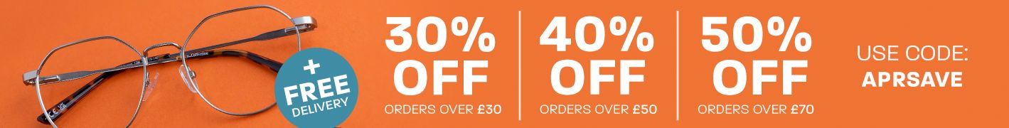 Spend More, Save More: 30% off orders over £30, 40% off orders over £50, 50% off orders over £70 + free delivery - use code APRSAVE