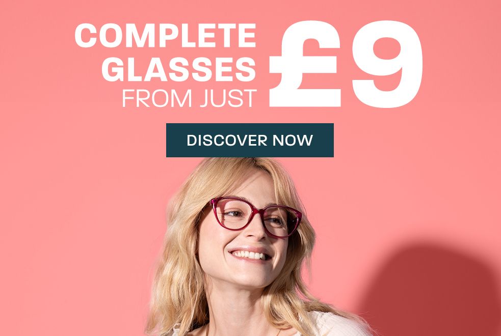 Complete glasses from just £9