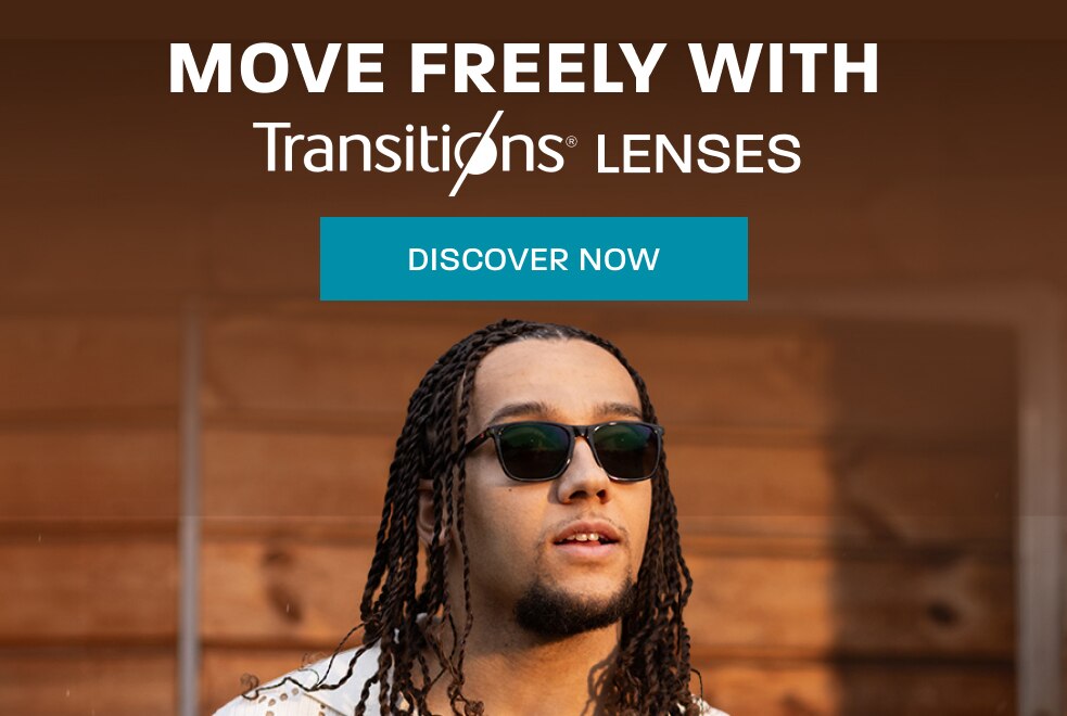 Move freely with Transitions lenses - discover now