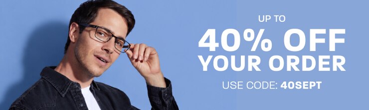 Up to 40% off your order - use code: 40SEPT