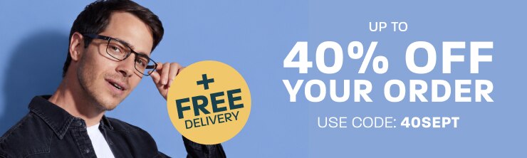 Up to 40% off your order + free delivery - use code: 40SEPT