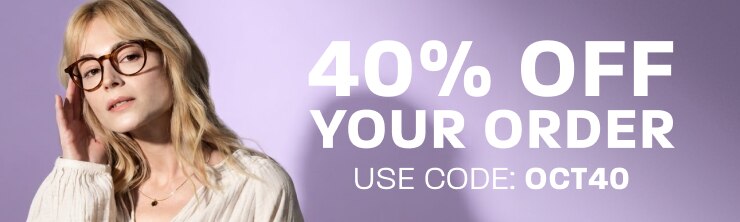 40% off your order - use code: OCT40
