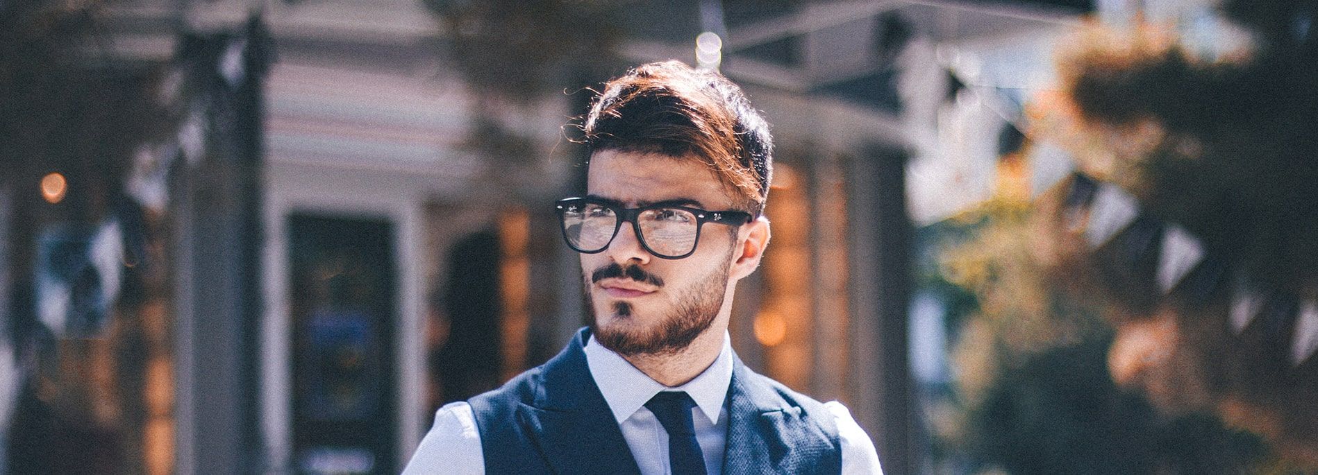 Top style tips for men with a beard and glasses