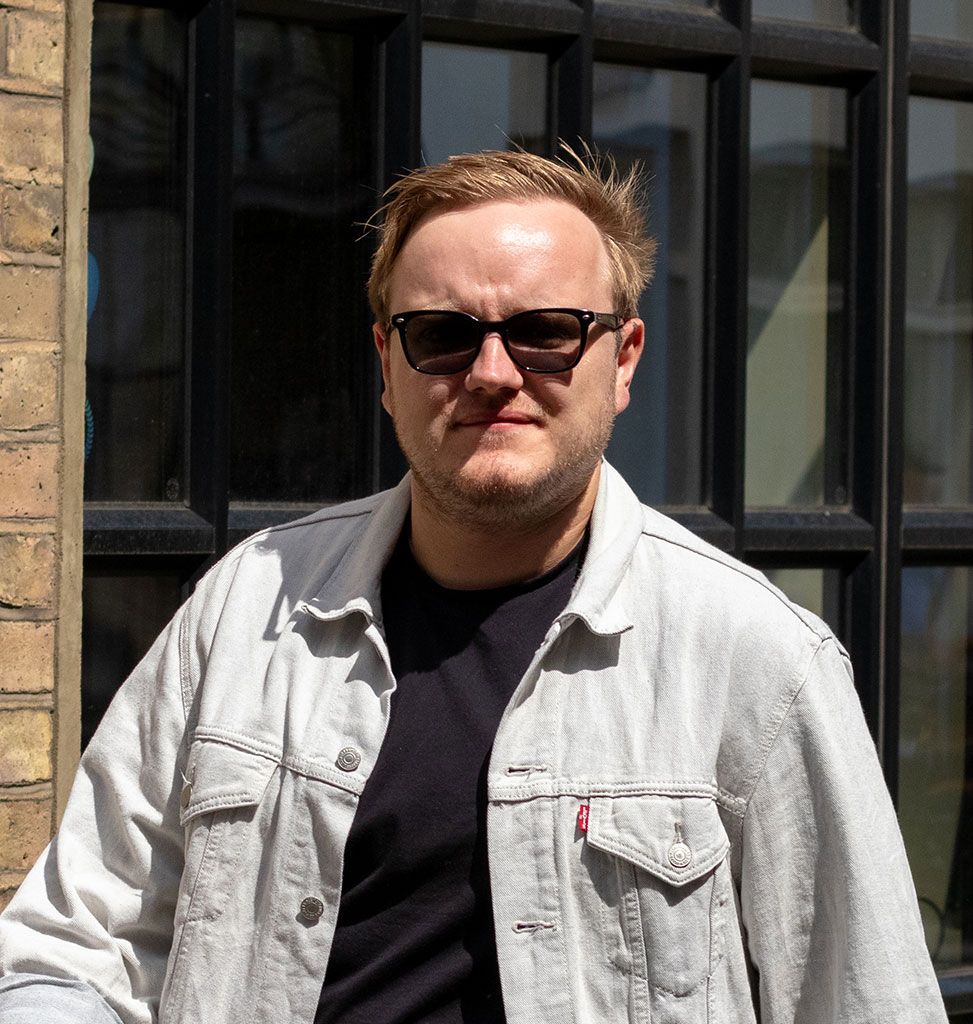 Craig Pringle, CRM Executive is wearing Ray-Ban® – RB5285- 53 in Black