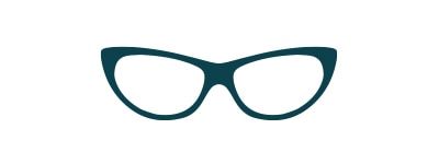 Cat-eye frame icon