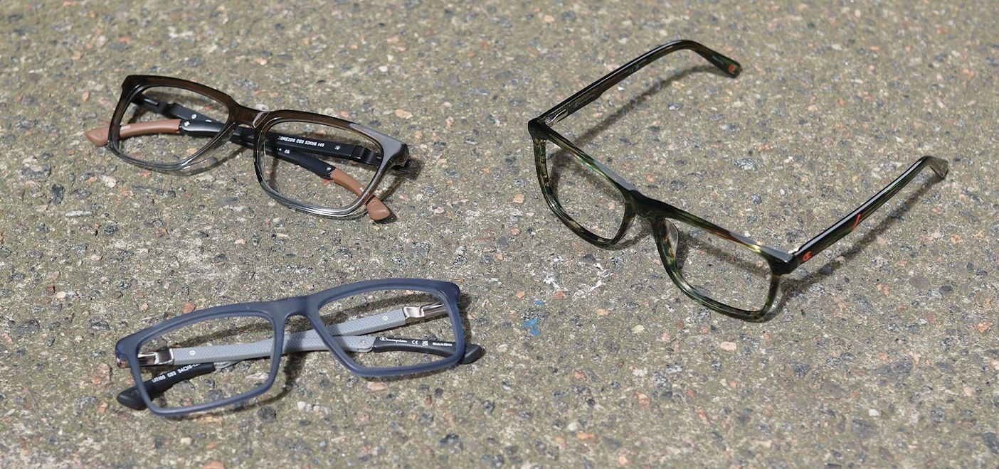 3 paris of Champion frames laid out on concrete paving