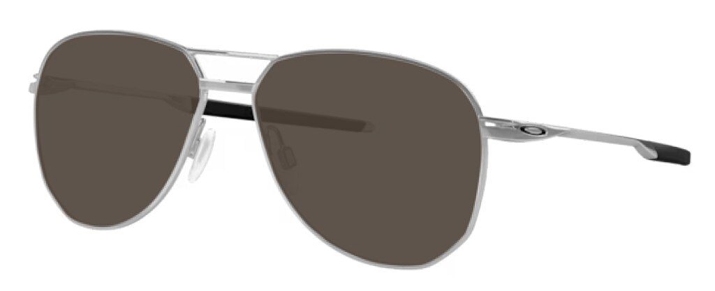 Oakley chrome metal aviator sunglasses with Transitions® Drivewear® lenses.