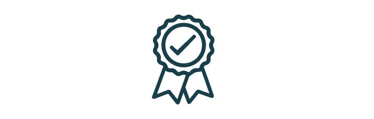 Rosette icon.