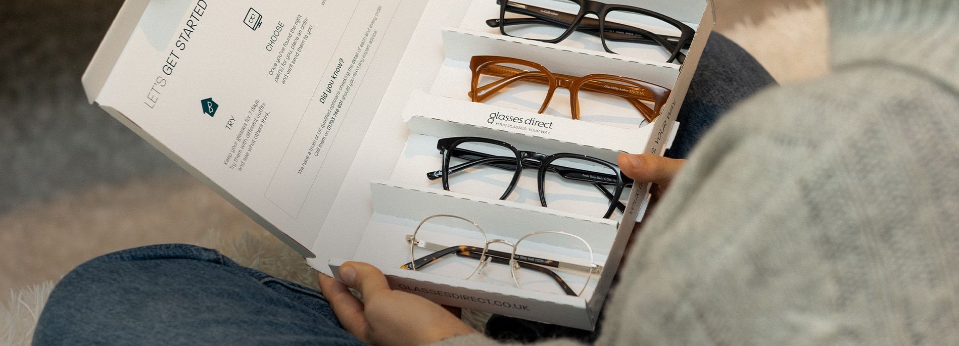 Free Home Trial: let your friends choose your glasses