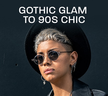 Gothic glam to 90s chic