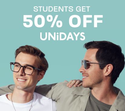 Students get 50% off with Unidays