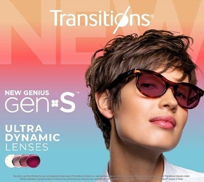 Transitions Gen S - ultra dynamic lenses