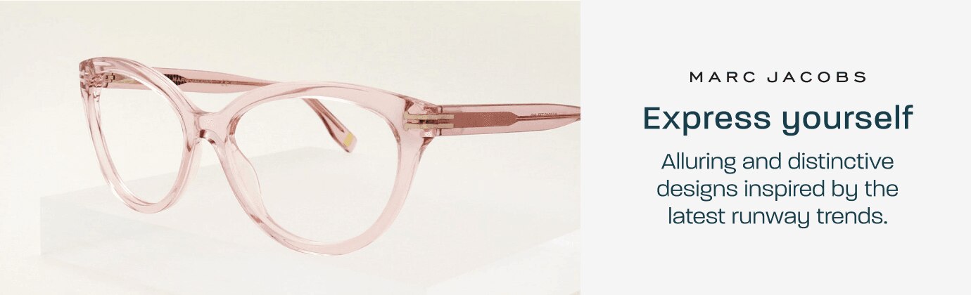 Marc Jacobs - express yourself. Alluring and distinctive designs inspired by the latest runway trends.