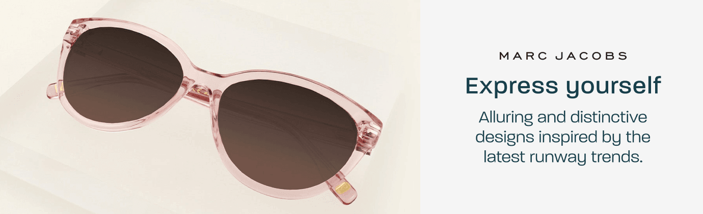 Marc Jacobs - express yourself. Alluring and distinctive designs inspired by the latest runway trends.
