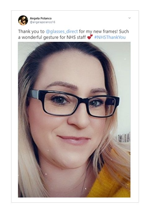Screenshot of social media.