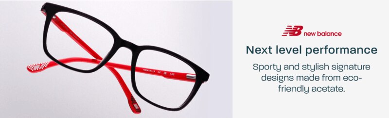 New Balance - next level performance. Sporty and stylish signature designs made from eco-friendly acetate.