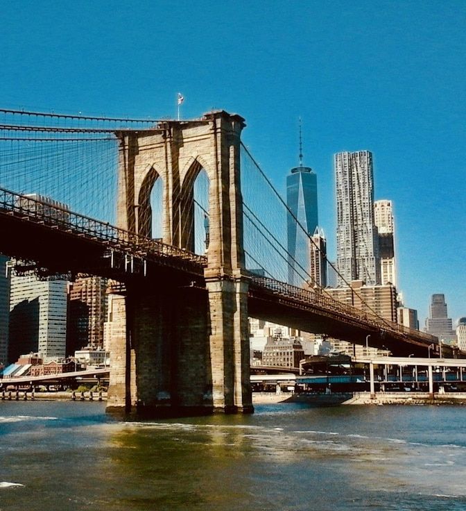 The Brooklyn Bridge in New York
