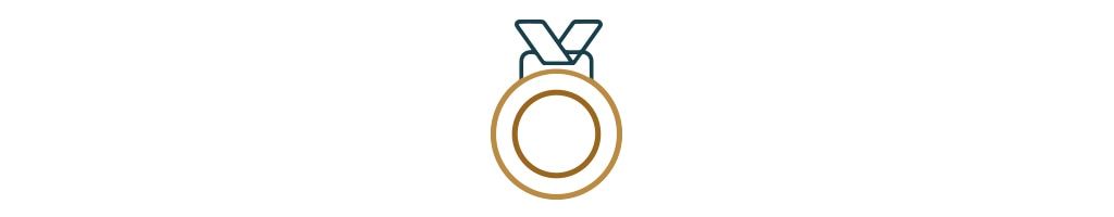 Bronze medal icon