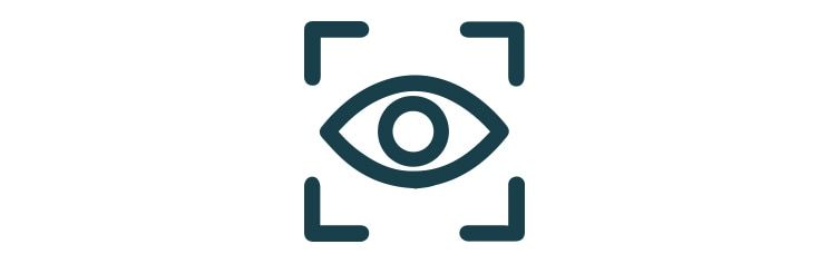 Qualified opticians icon.