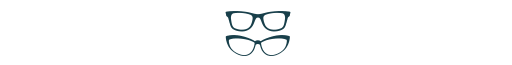 Icon displaying two pairs of glasses.