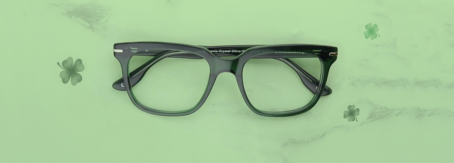 Celebrate St. Patrick’s Day by wearing green glasses