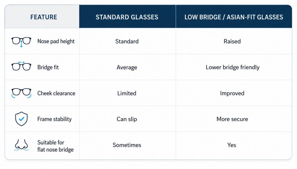 Glasses for small noses: how to find the perfect fit