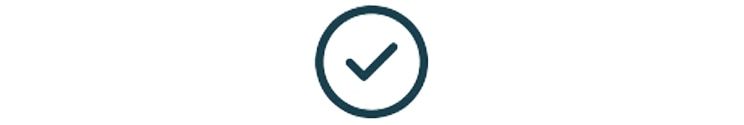 Tick icon.