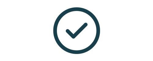 Tick icon.