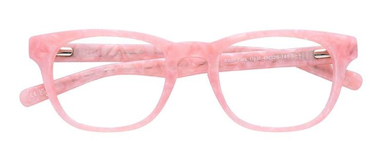 Look perfect in pink with these bright glasses