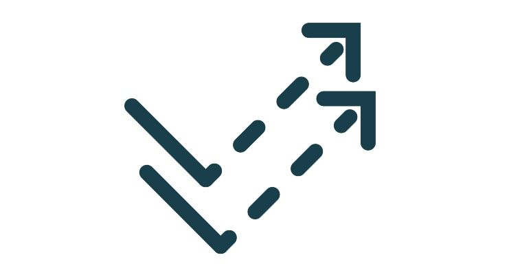 Anti-reflection icon.