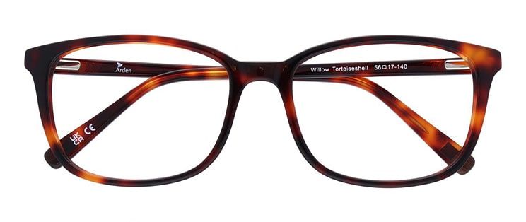 Rectangular tortoiseshell sustainable Arden frames