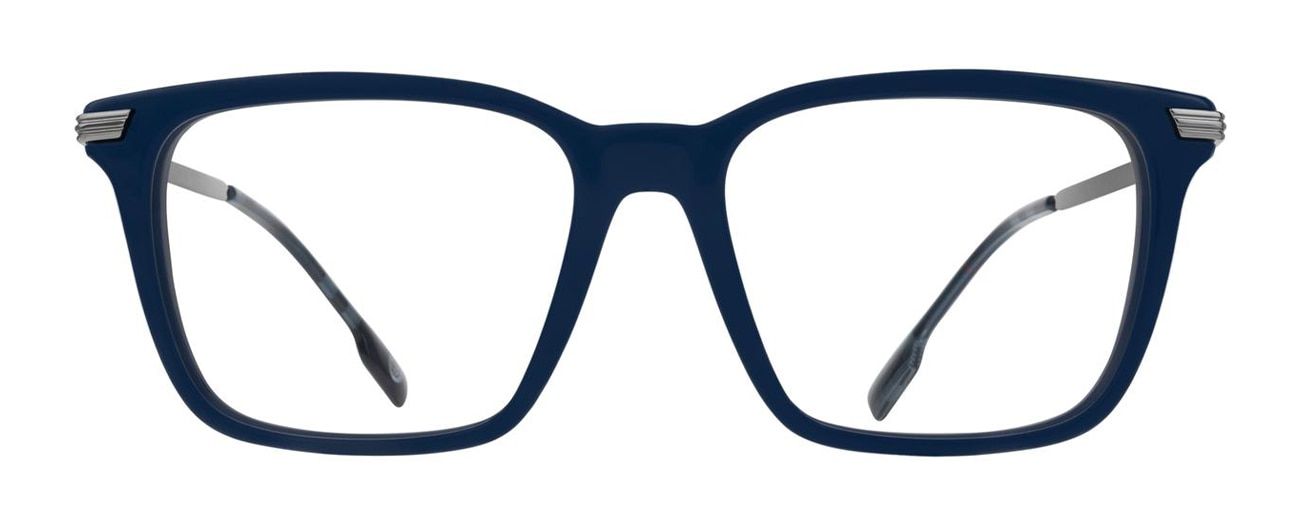 Blue, oversized, square Burberry frames