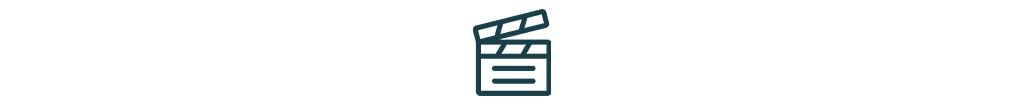 Film clapperboard icon.