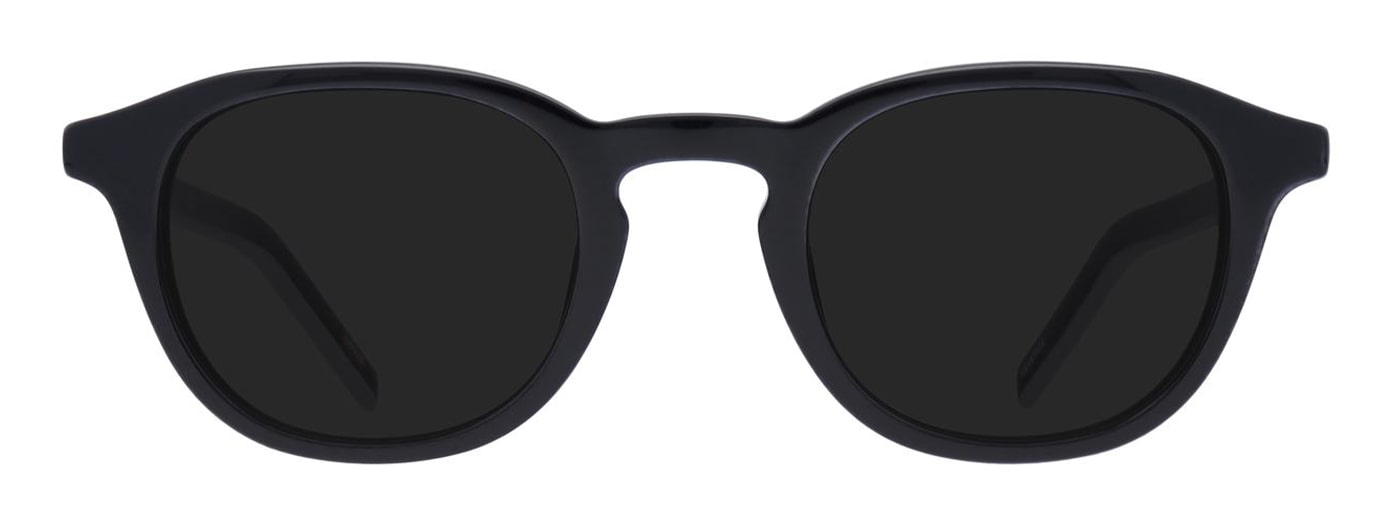 Black, round Levi's sunglasses
